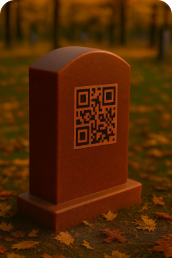 QR-код на памятнике как элемент цифровой памяти